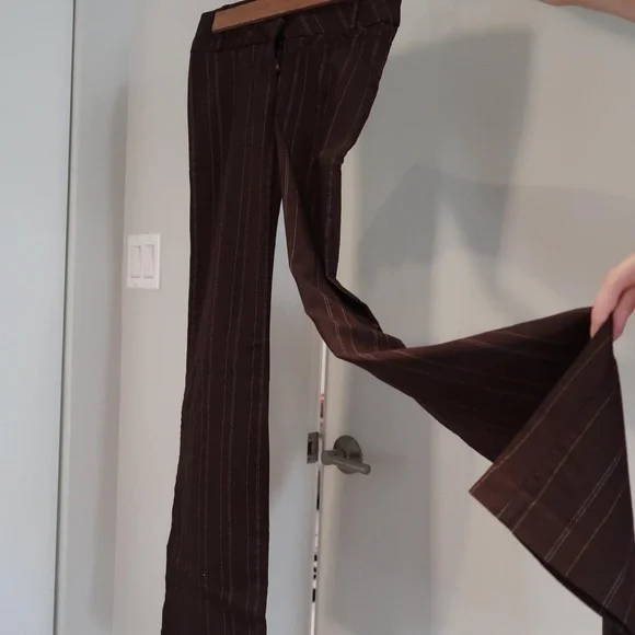 Y2k brown low rise trousers - Picture 4 of 4